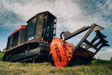 Fecon FTX200 Tracked Mulching Tractor 200HP, Immediate Availability!