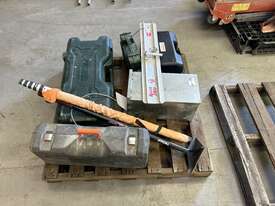 Pallet of Assorted Tools and Grinders - picture0' - Click to enlarge