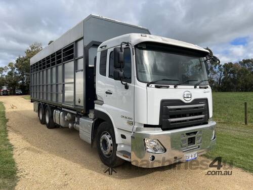 2021 Nissan UD Quon CW26 390 Cattle Truck