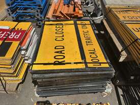 Pallet of Assorted Road Safety Signs - picture0' - Click to enlarge