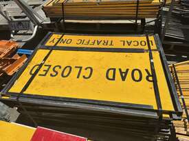 Pallet of Assorted Road Safety Signs - picture0' - Click to enlarge