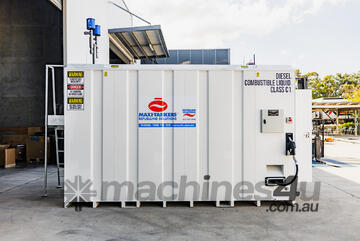 GO Store 15,000L Self Bunded Diesel Tank - Fitted with PIUSI 240V AC Self Service MC Bowser