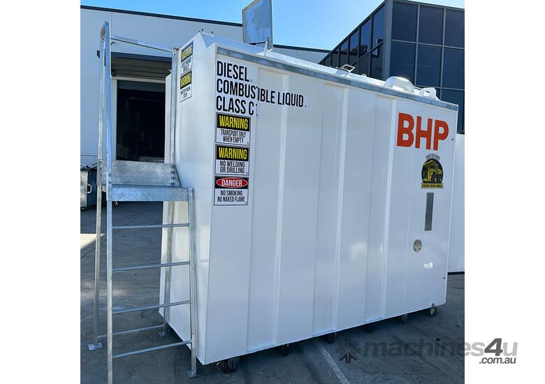 GO Store 15,000L Self Bunded Diesel Tank - Fitted with PIUSI 240V AC Self Service MC Bowser