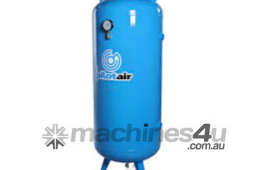 BR3101000 Vertical Compressed Air Storage Tank, 1000L, 1100KPA, Man to AS1210-3