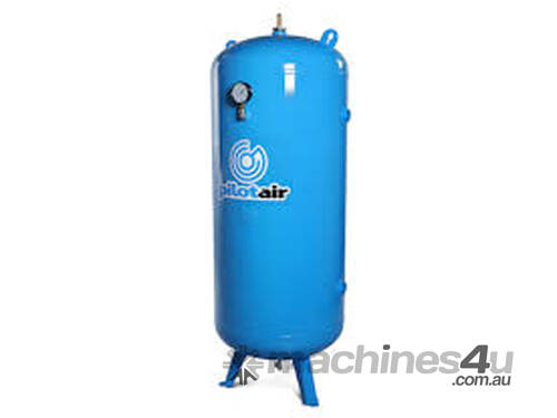 BR3101000 Vertical Compressed Air Storage Tank, 1000L, 1100KPA, Man  to AS1210-3