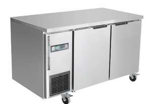 Thermaster Stainless Steel Double Door Workbench Fridge - TL1200TN