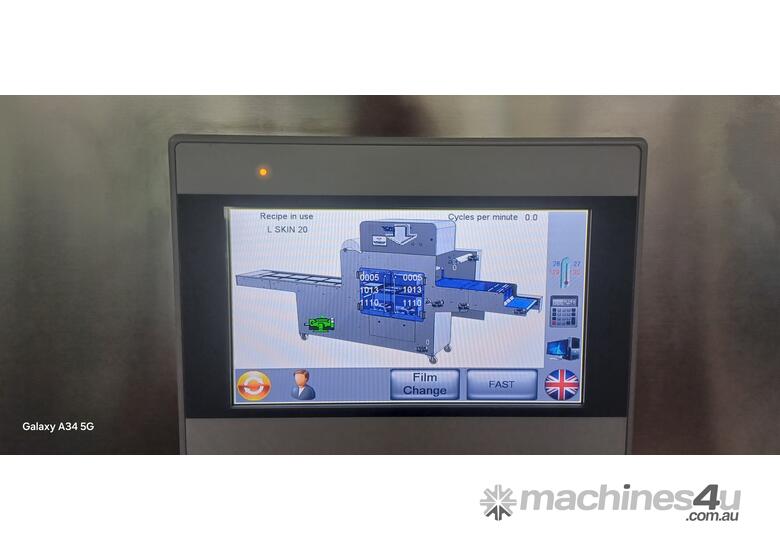caption Inline Tray MAP/SKIN Tray Sealer