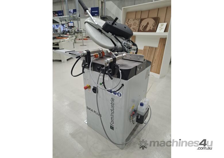 caption ### RUNOUT SALE ## FOM Industrie SIKA PLUS M Aluminium Mitre Drop Saw