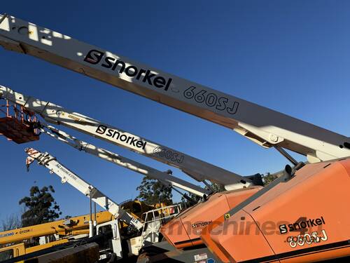 caption Snorkel 60ft Boom Lift