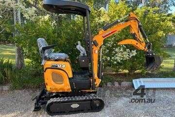   upgrade XN12-8SE 3RD GEN RHINOCEROS DIESEL EXCAVATOR WITH KUBOTA ENGINE
