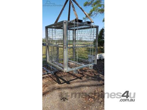 caption 2024 NMG BLOCK CAGE GALVANISED BDN-6F