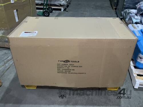 caption Typhoon Tools 48” Storage Box