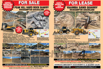 HARD ROCK QUARRY & SAND QUARRY FOR SALE - ROCKHAMPTON, QUEENSLAND