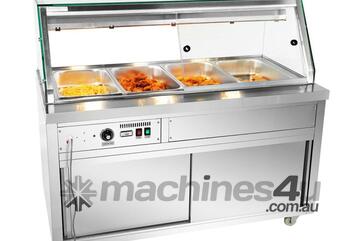 PG150FE-XG Thermaster Wet and Dry Bain Marie Display 4x1/1 GN Pans