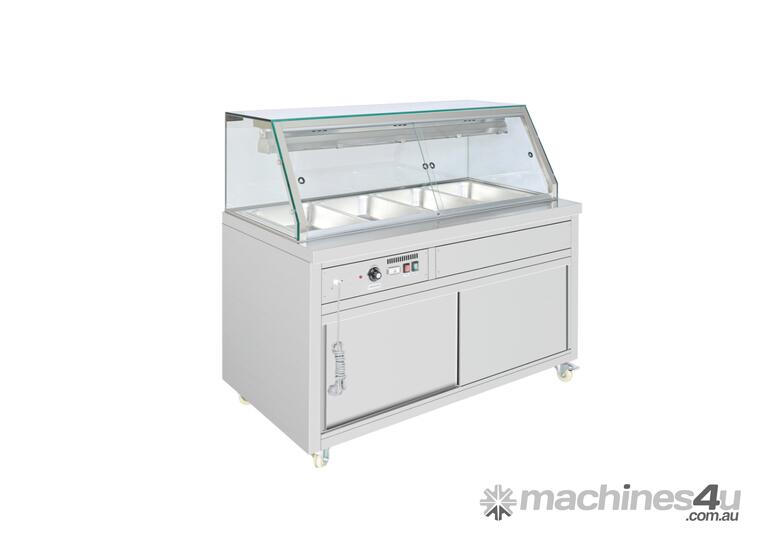 PG150FE-XG Thermaster Wet and Dry Bain Marie Display 4x1/1 GN Pans