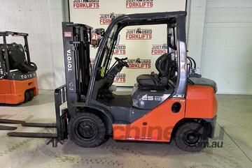 2019 TOYOTA 32-8FG25 3000V 2 STAGE CLEAR VIEW MAST