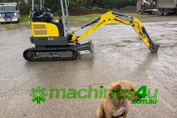 Wacker Neuson EZ17 Zero Tail Tracked Excavator including Easylock hitch