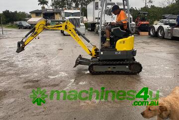 Wacker Neuson EZ17 Zero Tail Tracked Excavator including Easylock hitch