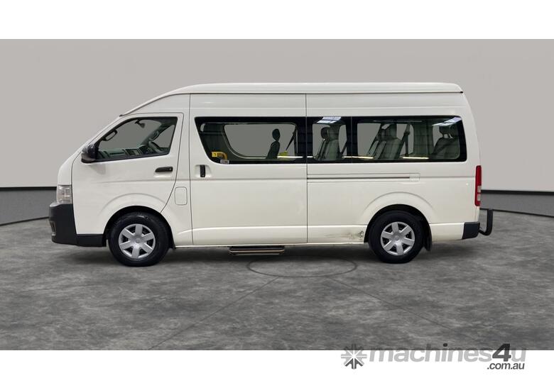 caption 2012 Toyota Hiace Commuter Petrol (Council Asset)