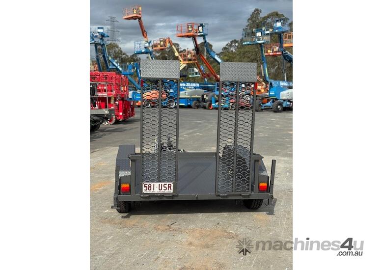 caption QLD ACCESS - Heavy Duty 3.2t Custom Plant Trailer / Scissor Lift Trailer - Ultra Low deck height
