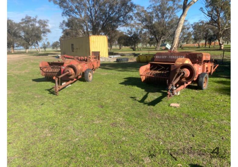 caption Massey Ferguson 503 Small Hay Baler