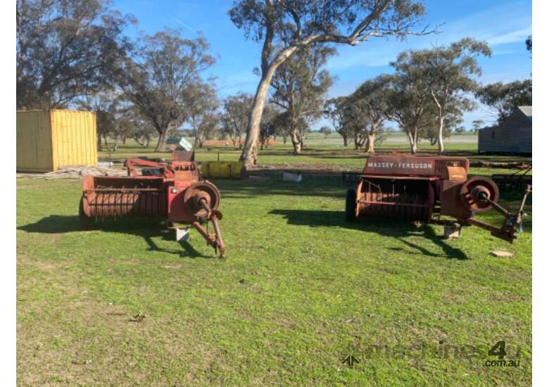 caption Massey Ferguson 503 Small Hay Baler