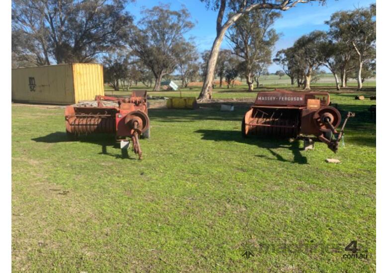 caption Massey Ferguson 503 Small Hay Baler