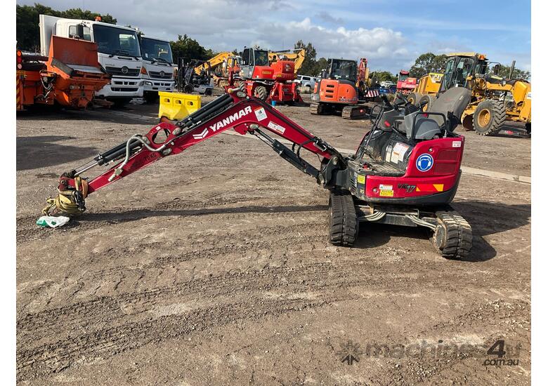 caption 2024 Yanmar VI017 Excavator (Rubber Tracked)