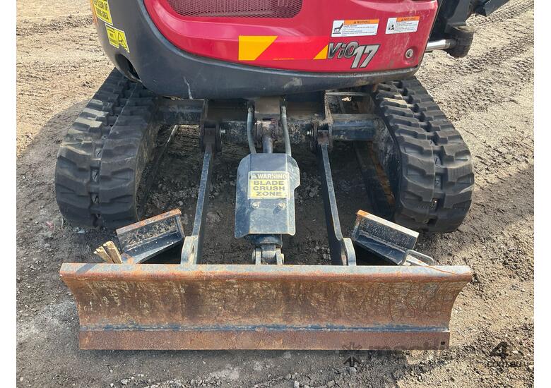 caption 2024 Yanmar VI017 Excavator (Rubber Tracked)