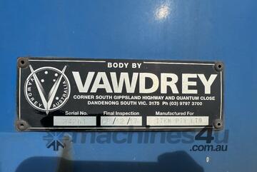 2017 Vawdrey VB-S3 Tri-Axle Drop Deck Curtainsider A Trailer With Mezzanine