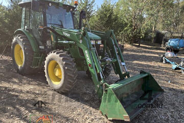 (9305) 2019 JD-5083E FWA Tractor with FEL (Seymour, VIC)
