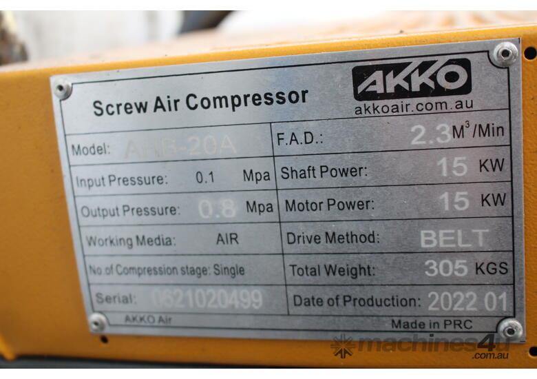 SCREW AIR COMPRESSOR