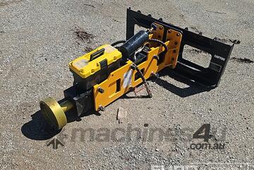 Captok Post Driver To Suit Skidsteer Loader