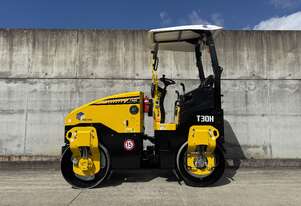 New Multipac T30H-3 Twin Drum vibrating roller