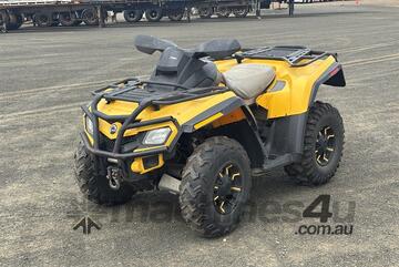 2010 CANAM OUTLANDER 800R XTP MOTORBIKE