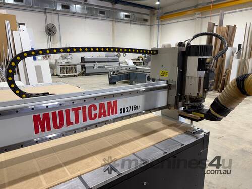 Used MultiCam SR2715VI CNC Router — 2018 Model