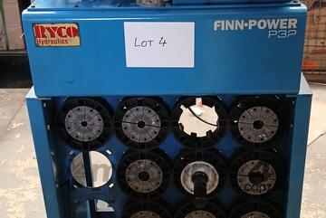 Ryco Hydraulics Finn Power P32 Hydraulics Hose Crimper Complete with Assorted Crimping Dyes -Rocklea