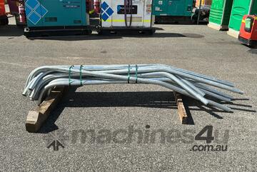 Bundle of Bent Steel Pipe