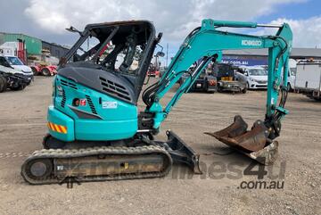 2023 Kobelco SK35SR Excavator (Rubber Tracked)