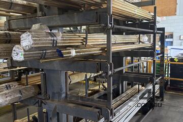 CNC Bar material racks