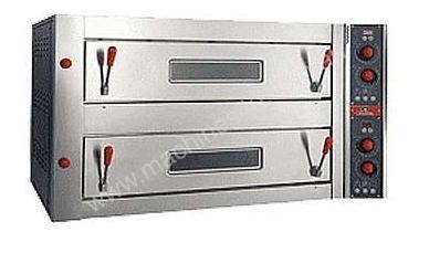 caption Fornitalia 2 Deck Electric Pizza Oven ON STAND