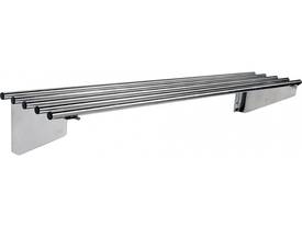 NEW 1200X300 STAINLESS STEEL WALL POT SHELF - picture0' - Click to enlarge