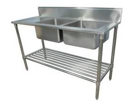 NEW 1200X300 STAINLESS STEEL WALL POT SHELF - picture0' - Click to enlarge