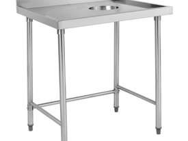 F.E.D. SWCB-7-1200 Stainless steel Waste Collector Bench - picture0' - Click to enlarge