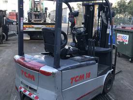TCM Electric Forklift 1.8 Ton 4m Lift Container Mast - picture2' - Click to enlarge