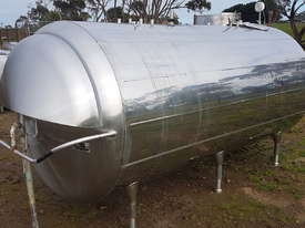 STAINLESS STEEL TANK, MILK VAT 4000 LT - picture1' - Click to enlarge