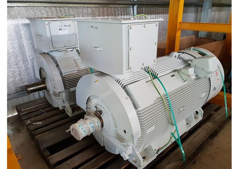 New 2012 Toshiba Tmeic 350 KW 2012 Toshiba Tmeic Electric Motor 6600