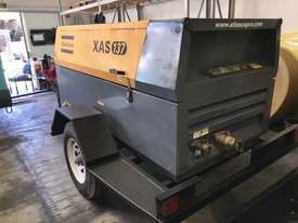 Used Atlas Copco XAS300 with built in Aftercooler and water trap - picture0' - Click to enlarge