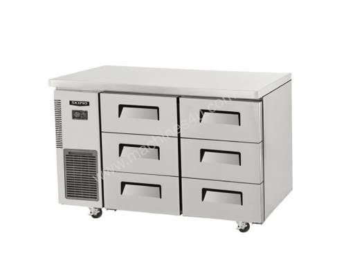 Skipio SUR12-3D-6 Under Counter Refrigerator Three Drawers
