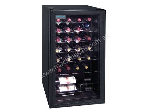 Polar Wine Cooler 26 bottles (Mechanical) Glass Door Metal Racks